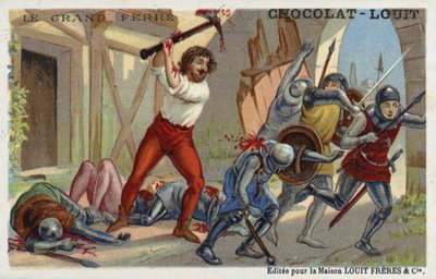 ルグランフェール、百年戦争のフランスの英雄 作： French School